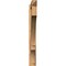 Ekena Millwork Balboa Arts & Crafts Smooth Outlooker, Western Red Cedar, 5 1/2"W x 48"D x 48"H OUT06X48X48BOA03SWR - alternate 3